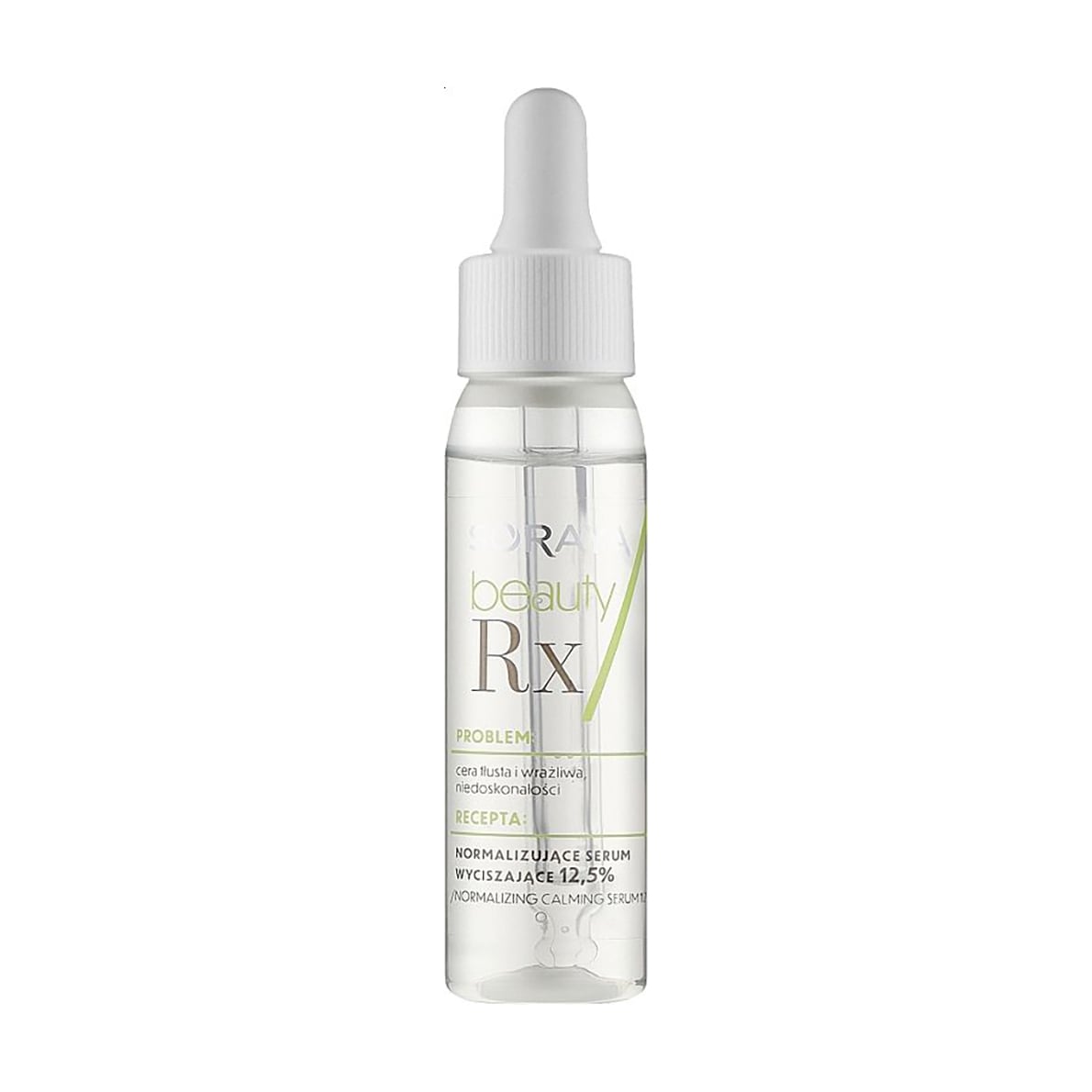 Нормалізувальна заспокійлива сироватка для обличчя Soraya Beauty Rx Normalizing Calming Serum 12.5%, 30 мл